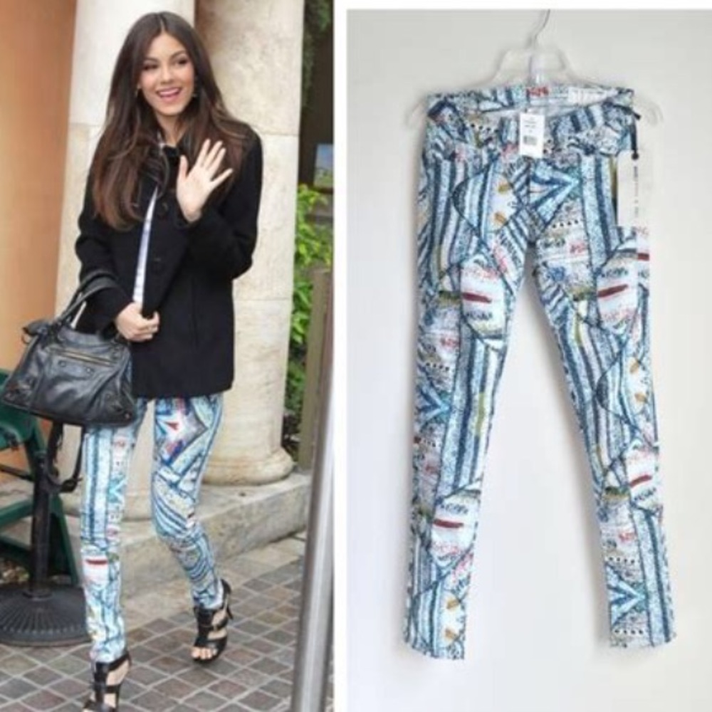 Rag & Bone | ‘The Printed’ Mixed Print Colorful Pants